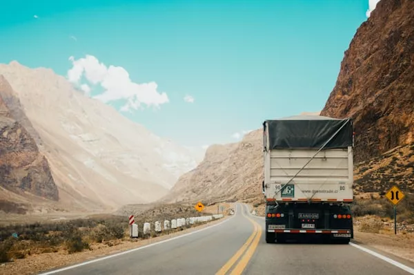 Logistics and transportation website with enquiry-driven mobile UX